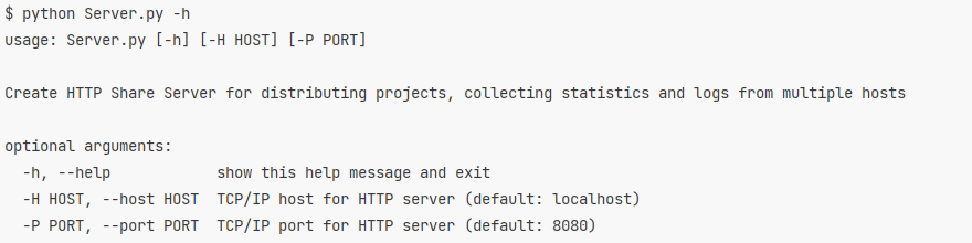 Server Help